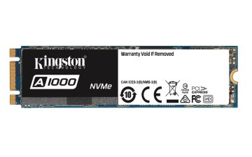 Kingston Technology A1000 M.2 480 GB PCI Express NVMe 3D TLC