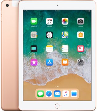 Apple iPad 4G LTE 32 GB 24,6 cm (9.7") 2 GB Wi-Fi 5 (802.11ac) iOS 11 Oro