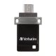 Verbatim Dual - Memoria USB da 16 GB - USB-A / Micro B - Nero 7