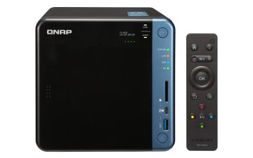 QNAP TS-453B NAS Tower Intel® Celeron® J3455 8 GB DDR3L QNAP Turbo System Nero