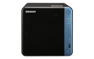 QNAP TS-453BE NAS Mini Tower Intel® Celeron® J3455 2 GB DDR3L QNAP Turbo System Nero