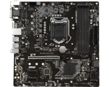 MSI B360M PRO-VDH Intel® B360 LGA 1151 (Socket H4) micro ATX