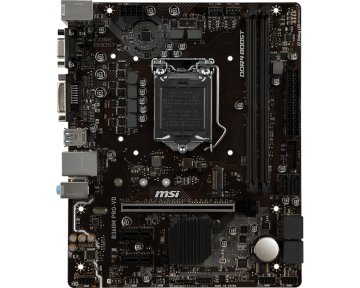 MSI B360M PRO-VD Intel® B360 LGA 1151 (Socket H4) micro ATX