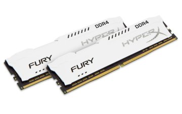 HyperX FURY Bianco 16GB DDR4 2933 MHz Kit memoria 2 x 8 GB