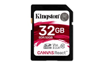 Kingston Technology SD Canvas React 32 GB SDHC UHS-I Classe 10