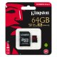 Kingston Technology Canvas React 64 GB MicroSDXC UHS-I Classe 10 4