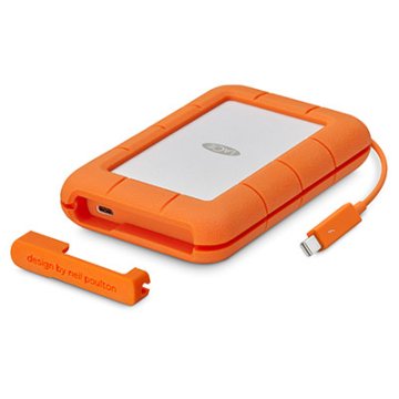 LaCie Rugged Thunderbolt USB-C disco rigido esterno 4 TB 2.5" USB tipo-C 3.2 Gen 1 (3.1 Gen 1) Arancione