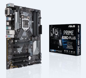 ASUS PRIME B360-PLUS Intel® B360 LGA 1151 (Socket H4) ATX