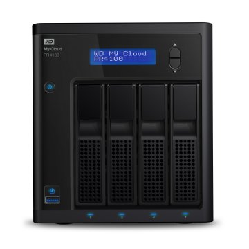 Western Digital My Cloud PR4100 NAS Desktop Intel® Pentium® N3710 4 GB DDR3L My Cloud OS Nero