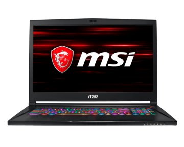 MSI Gaming GS73 8RF-004IT Stealth Intel® Core™ i7 i7-8750H Computer portatile 43,9 cm (17.3") Full HD 16 GB DDR4-SDRAM 1,26 TB HDD+SSD NVIDIA® GeForce® GTX 1070 Max-Q Windows 10 Home Nero