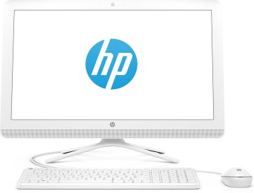 HP 24 -e012nl Intel® Core™ i5 i5-7200U 60,5 cm (23.8") 1920 x 1080 Pixel PC All-in-one 8 GB DDR4-SDRAM 1 TB HDD Windows 10 Home Wi-Fi 5 (802.11ac) Bianco