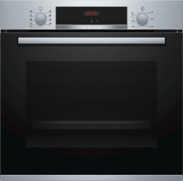 Bosch Serie 4 HBA512BR0 forno 71 L A Nero, Acciaio inossidabile