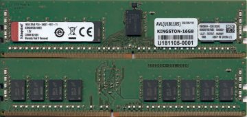 Kingston Technology KSM24RD8/16MEI memoria 16 GB 1 x 16 GB DDR4 2400 MHz Data Integrity Check (verifica integrità dati)