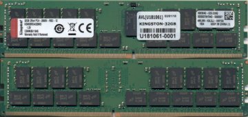 Kingston Technology KSM26RD4/32MEI memoria 32 GB 1 x 32 GB DDR4 2666 MHz Data Integrity Check (verifica integrità dati)