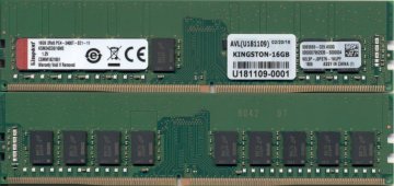 Kingston Technology KSM24ED8/16ME memoria 16 GB 1 x 16 GB DDR4 2400 MHz Data Integrity Check (verifica integrità dati)