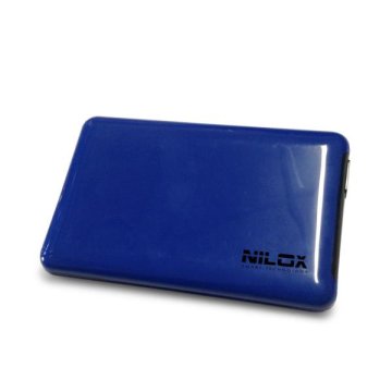 Nilox DH0002BL contenitore di unità di archiviazione Custodia per Disco Rigido (HDD) Blu 2.5"