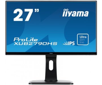 iiyama ProLite XUB2790HS-B1 Monitor PC 68,6 cm (27") 1920 x 1080 Pixel Full HD LED Nero