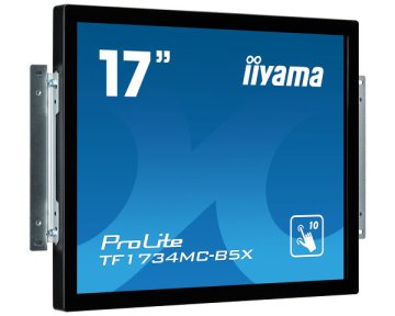 iiyama ProLite TF1734MC-B5X Monitor PC 43,2 cm (17") 1280 x 1024 Pixel LED Touch screen Nero