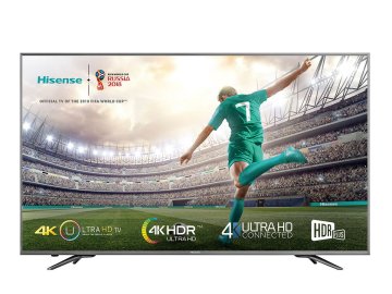 Hisense H75N5800 TV 190,5 cm (75") 4K Ultra HD Smart TV Wi-Fi Nero, Metallico, Argento 350 cd/m²