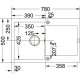 Franke MRG 611-78 Lavello montato su piano Rettangolare 3