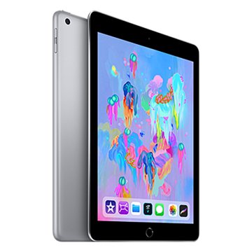 TIM Apple iPad 4G LTE 128 GB 24,6 cm (9.7") Wi-Fi 5 (802.11ac) iOS 11 Nero, Grigio