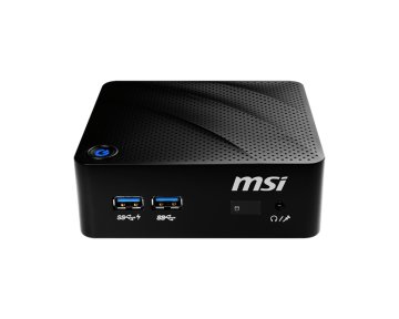 MSI Cubi N 8GL-001BEU PC con dimensioni 0,45 l Nero N4000 BGA 1090 1,1 GHz