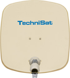 TechniSat DigiDish 45 antenna per satellite Beige