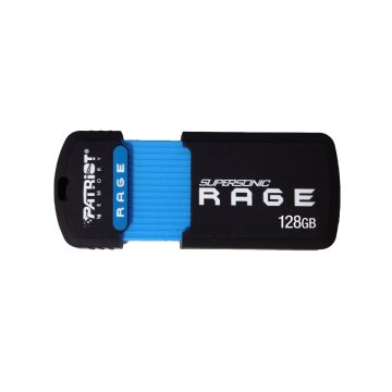 Patriot Memory Supersonic Rage XT unità flash USB 128 GB USB tipo A 3.2 Gen 1 (3.1 Gen 1) Nero, Blu