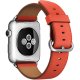 Apple MMAN2ZM/A accessorio indossabile intelligente Band Rosso Pelle 2