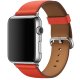 Apple MMAN2ZM/A accessorio indossabile intelligente Band Rosso Pelle 5