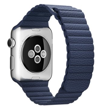 Apple MLHM2ZM/A accessorio indossabile intelligente Band Blu Pelle