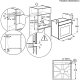 Electrolux EOB6410TOX 72 L Acciaio inox 8