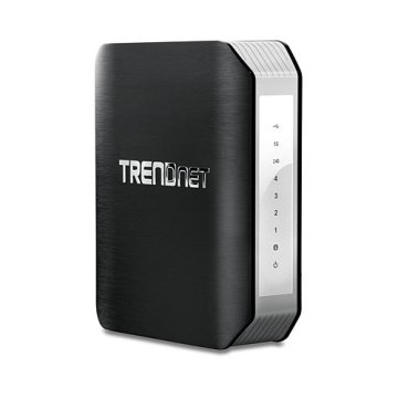 Trendnet TEW-818DRU router wireless Gigabit Ethernet Dual-band (2.4 GHz/5 GHz) Nero, Argento