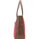 HP 14 Red/Brown Women Canvas Tote 8