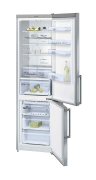 Bosch KGN 39XI46 frigorifero con congelatore Libera installazione 366 L Acciaio inossidabile