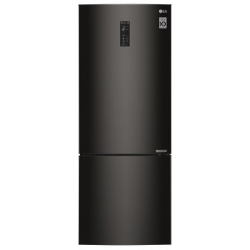 LG GBB548BLCZH frigorifero con congelatore Libera installazione 453 L Nero, Acciaio inossidabile