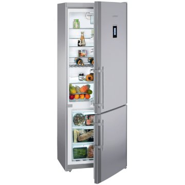 Liebherr CNPESF5156 frigorifero con congelatore Libera installazione 453 L Argento, Acciaio inossidabile