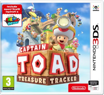 Nintendo Captain Toad: Treasure Tracker, 3DS Standard ITA Nintendo 3DS