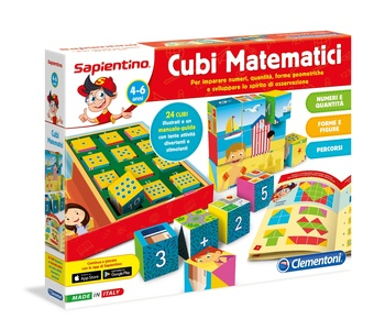 Clementoni Sapientino Cubi Matematici Giocattoli educativi