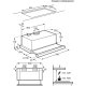 Electrolux LFP316S cappa aspirante Semintegrato (semincassato) Argento 370 m³/h C 3