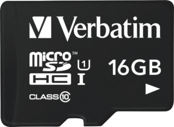 Verbatim microSDHC Tablet U1 con lettore USB 16 GB