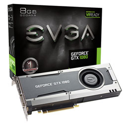 EVGA 08G-P4-5180-KR scheda video NVIDIA GeForce GTX 1080 8 GB GDDR5X