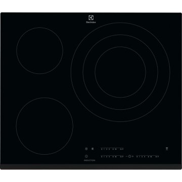 Electrolux LIT60346 Nero Da incasso Piano cottura a induzione 3 Fornello(i)