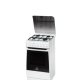 Indesit KN1G11S(W)/I cucina Elettrico Gas Nero, Bianco C 2