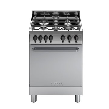 Bompani BC643CA/N cucina Elettrico Gas Stainless steel A