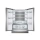 Haier FD 83 Serie 7 HB18FGSAAA frigorifero side-by-side Libera installazione 539 L E Argento, Titanio 30