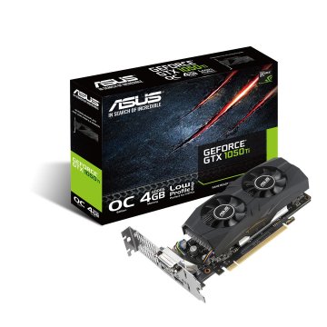 ASUS GTX1050TI-O4G-LP-BRK NVIDIA GeForce GTX 1050 Ti 4 GB GDDR5