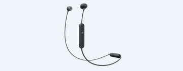 Sony WI-C300 Auricolare Wireless In-ear Musica e Chiamate Micro-USB Bluetooth Nero