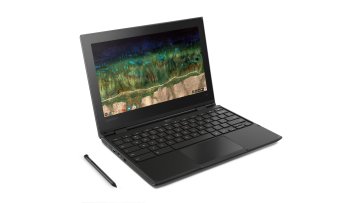 Lenovo 500e Intel® Celeron® N3450 Chromebook 29,5 cm (11.6") Touch screen HD 4 GB LPDDR4-SDRAM 32 GB eMMC Wi-Fi 5 (802.11ac) ChromeOS Nero