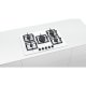 Bosch Serie 6 PPQ7A2B20 piano cottura Bianco Da incasso 75 cm Gas 5 Fornello(i) 4